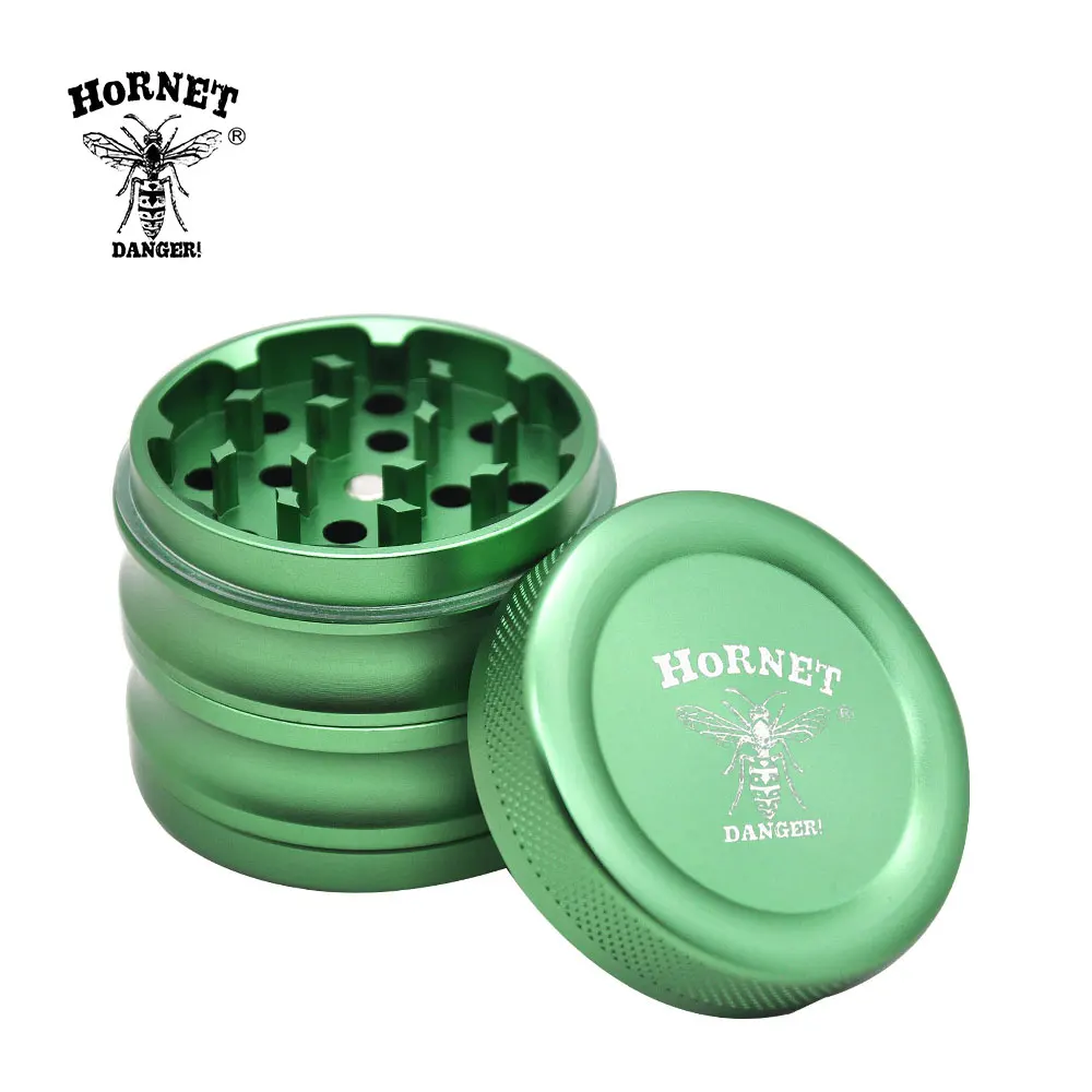 Buy Dia.53MM 4 Layers Groove grinding Aluminum Herb