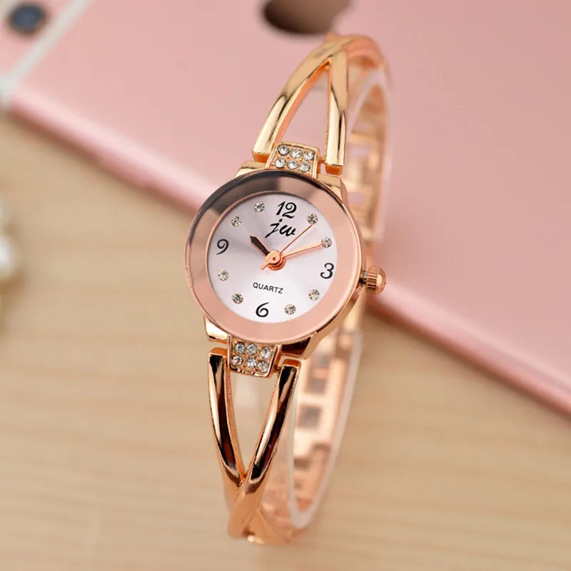 

Ladies Fashion Watches V-type Design With Crystal bracelet Quartz Clock Elegant Wristwatches Luxury Women Beauty Watch Gifts