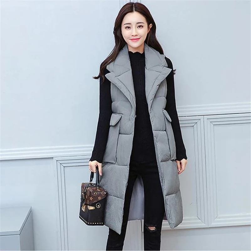 

Woman Winter Plus Size Thck Down Vests Female Oversized Warm Down Vest autumn Abajo Chaqueta Doudoune Bas Waistcoat Abajo Vests