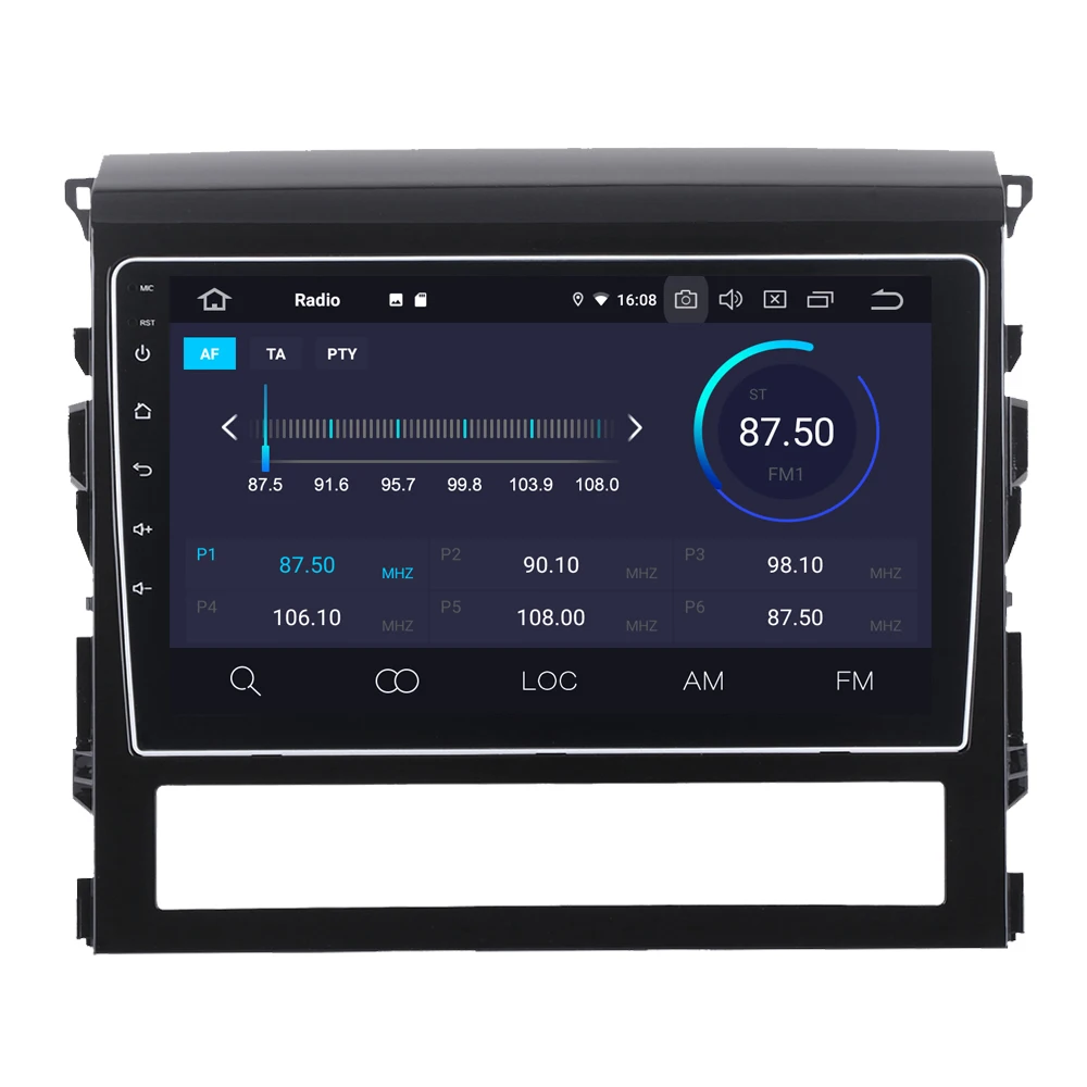 Best For Toyota Land Cruiser 2016 Android 9.0 Auto Car Radio Stereo GPS Navigation Sat Navi Media Multimedia System PhoneLink 4