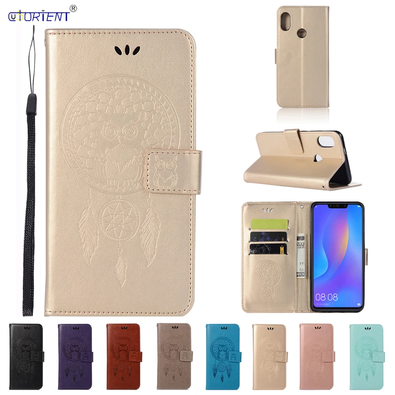 Flip Leather Case for Huawei Nova 3i Cover P Smart Plus Wallet Phone Bags Smart+ Funda | Мобильные телефоны и аксессуары