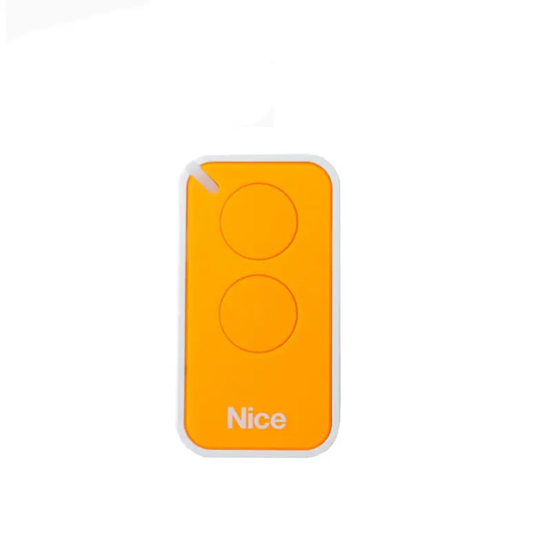 

For NICE REA Nice INTI 2 Replacement rolling code remote key fob Yellow Color