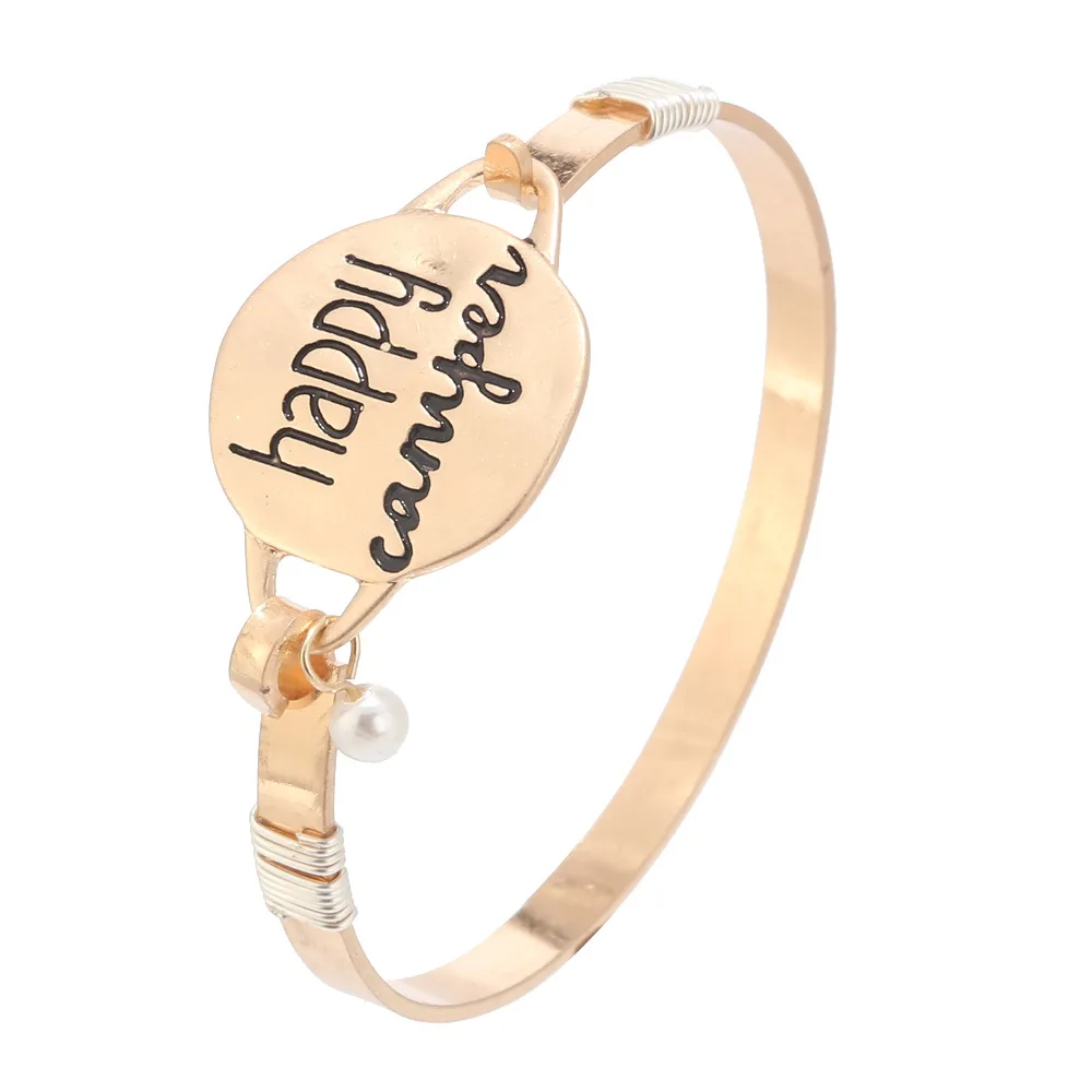 203036-3 HAPPY CAMPER BANGLE (
