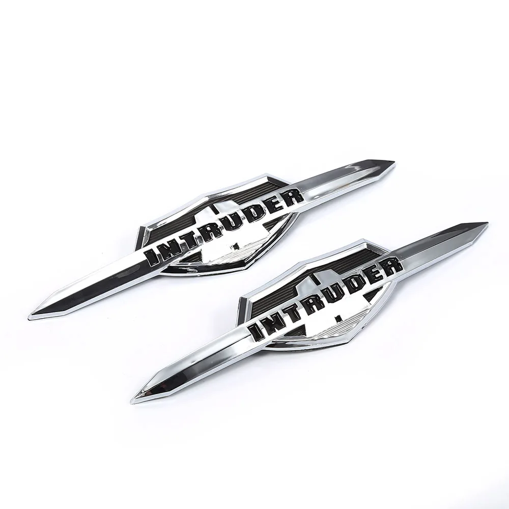 

Motorcycle Chrome Fuel Moto Gas Tank Left/Right Badge Emblem Decal Sticker for Suzuki Honda Dio Racing Supreme Decoration