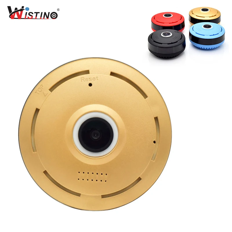 

Wistino CCTV 960P WIFI Camera VR Panoramic Full View Security Camera Fisheye 360 Degree Smart Wireless Baby Monitor Surveillance