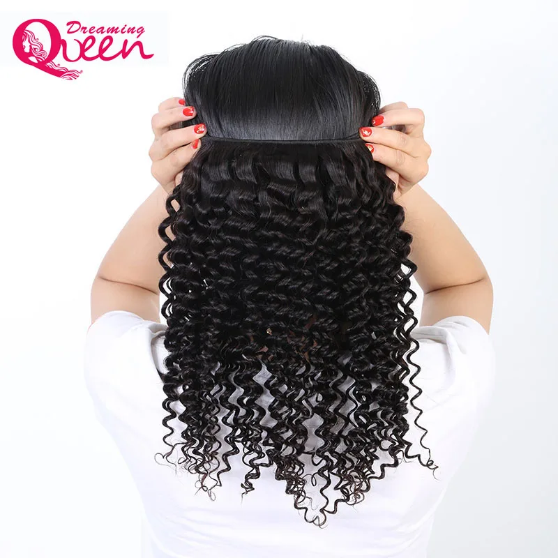 Brazilian Deep Wave Remy Hair Natural Black Color  (5)