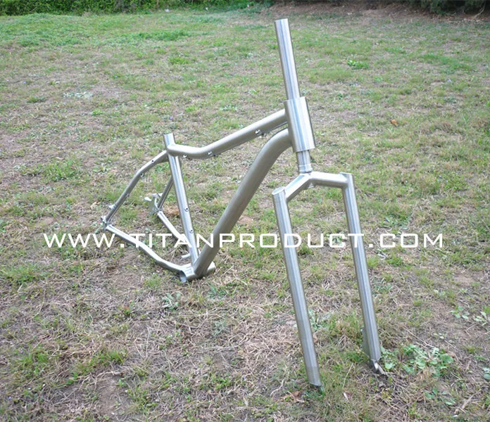 Рама и вилка для велосипеда из титана|fat bike frame|bike frametitanium frame |