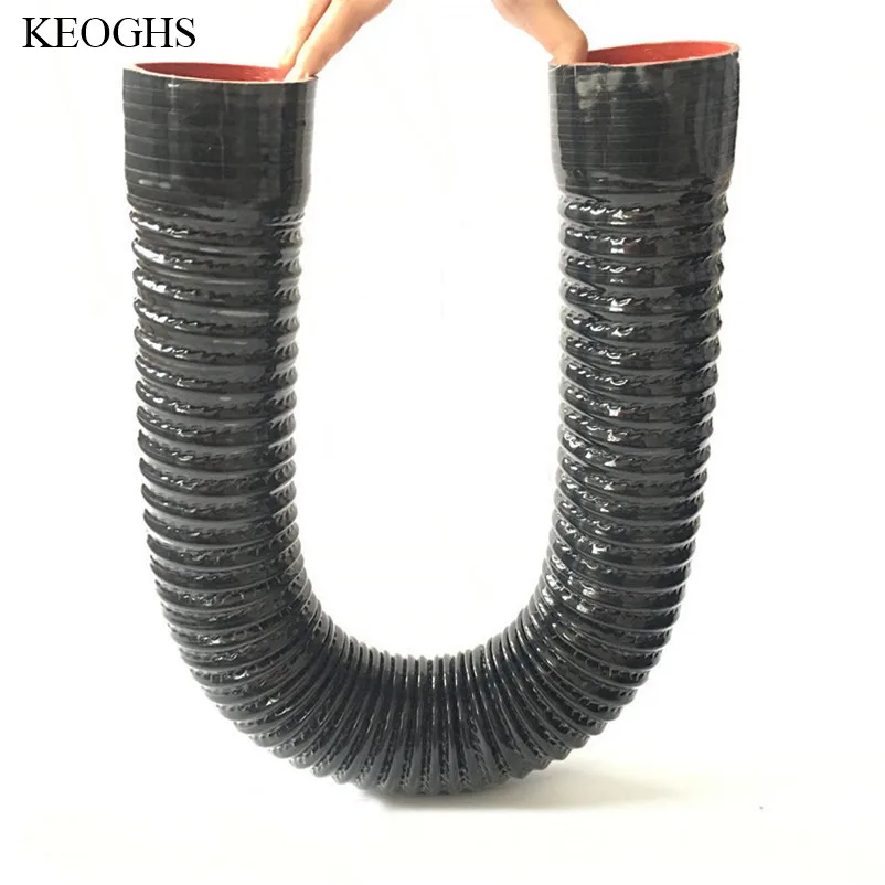 

KCSZHXGS silicone tube air intake hose turbo tube water hose turbocharged cooling pipe 400mm for suzuki/nissan/bmw/renault 1pc