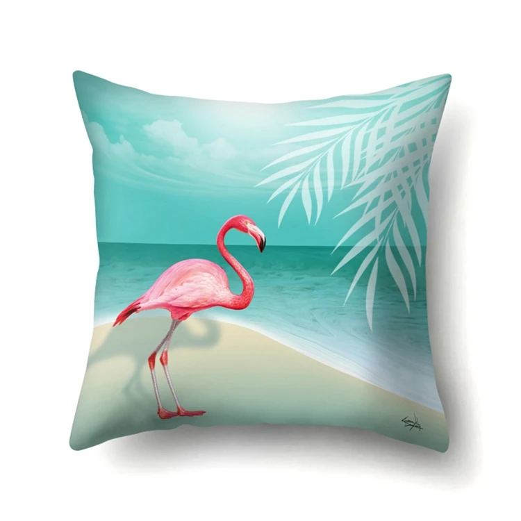 Йориу Гавайский фламинго украшение с днем рождения наволочка для дивана тропический чехол для подушки Чехол для подушки Гавайские вечерние украшения - Цвет: Style 7