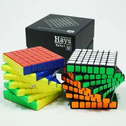 Yuxin Hays 7x7/Yuxin Hays M 7x7 Магнитная Vesion Zhisheng 7*7 Кубик Рубика для профессионалов Скорость Куб обучающий игрушечные лошадки для детей