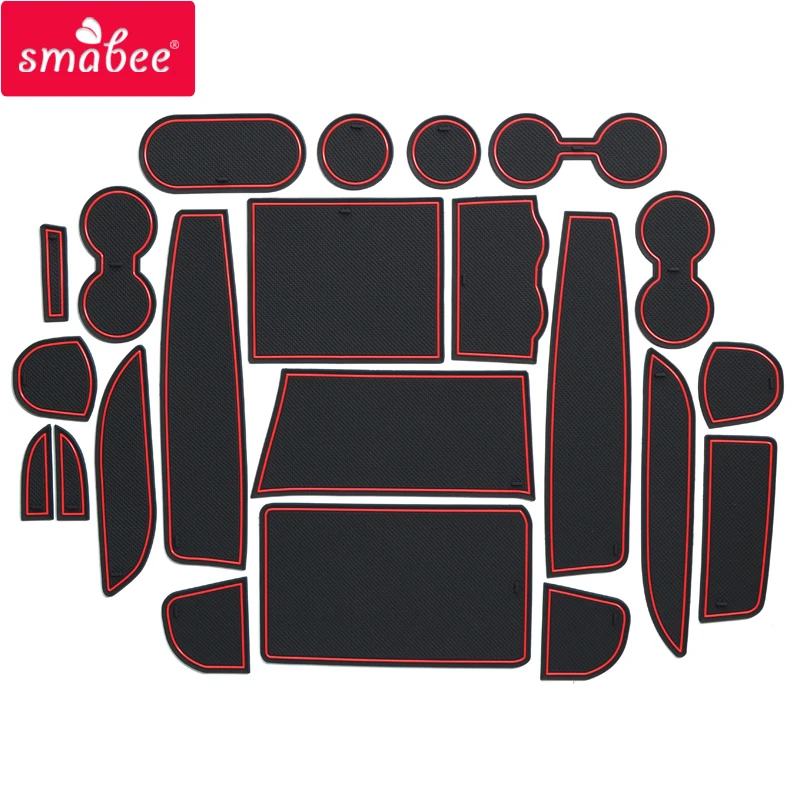 Нескользящие коврики smabee для Toyota Alphard vellfire AH10 AH20 AH30 2005 ~ 2020|mat mat|mat padmat door |