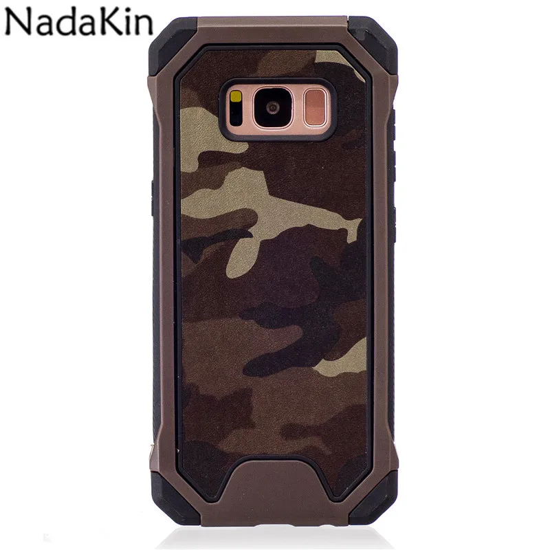 

For Samsung Galaxy S8 Plus Military Camouflage Case for Samsung S8 Defender Shockproof Drop Proof Heavy Armor Back Cover Capa
