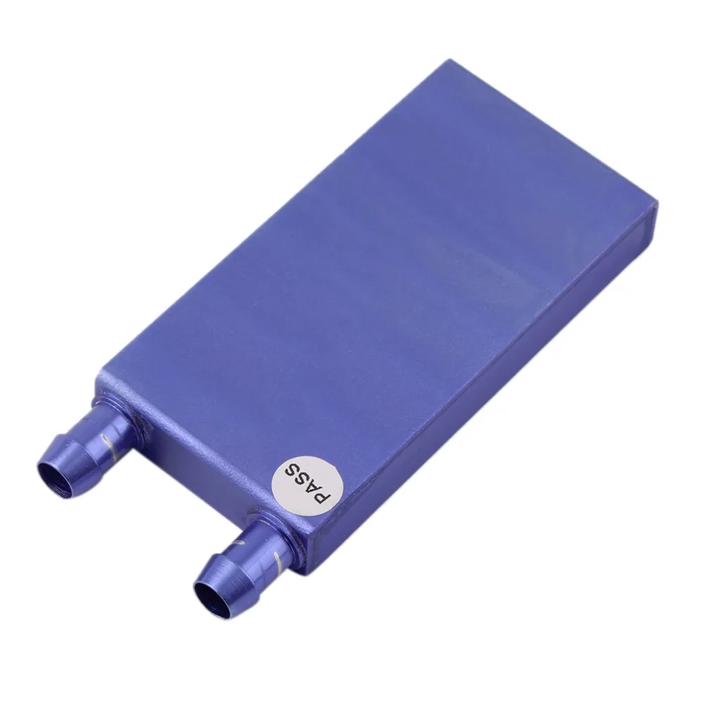 

40*80*12mm Aluminium Water Cooling Water block Heatsink Block Liquid Cooler For CPU GPU Laser Head Industrial Control Cabinet