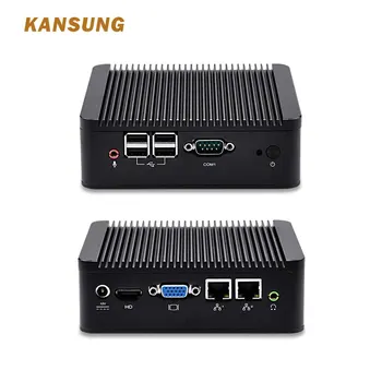 

KANSUNG Core i3 Mini PC Intel 3217U x86 Industrial Linux Mini PC Win 10 Computer Desktop PC Dual Lan Nettop Micro Ubuntu PC