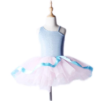 

New fresh condole children female ballet dress of bitter fleabane bitter fleabane professional acrobatics stage performances1984