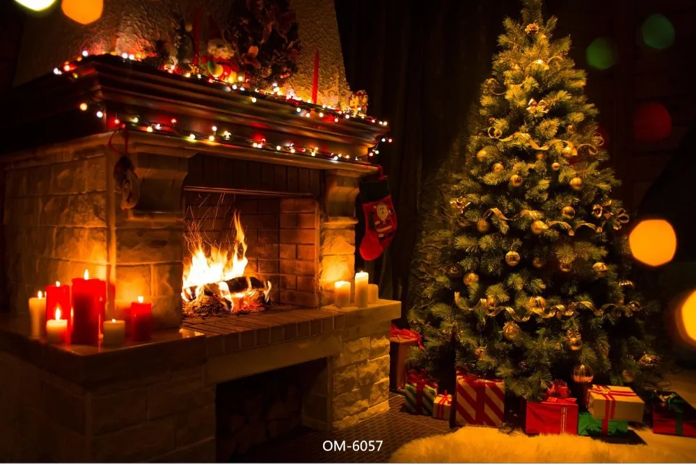 

SHENGYONGBAO Vinyl Custom Photography Backdrops Prop Christmas day theme Photography Background OM-6057