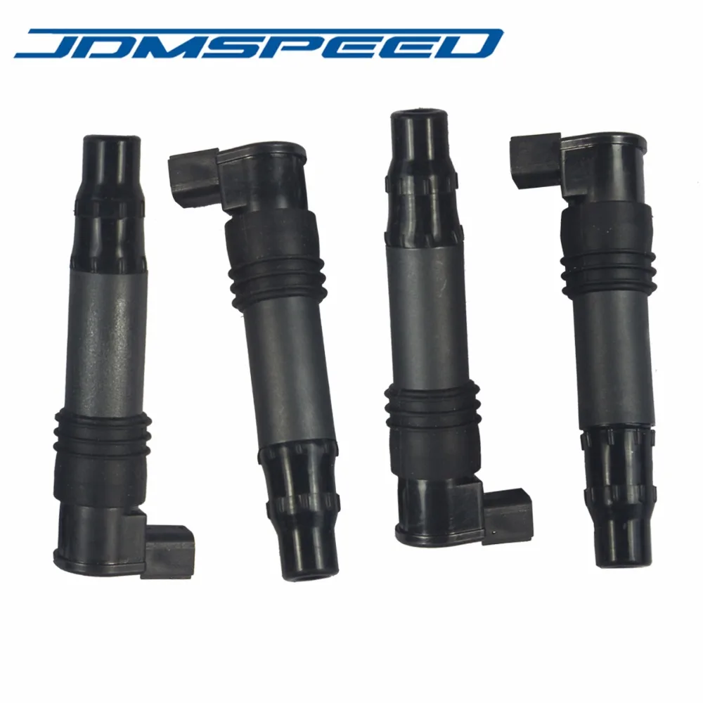 Free Shipping JDMSPEED 4 PACK IGNITION COIL FITS FOR SUZUKI 2001 2008
