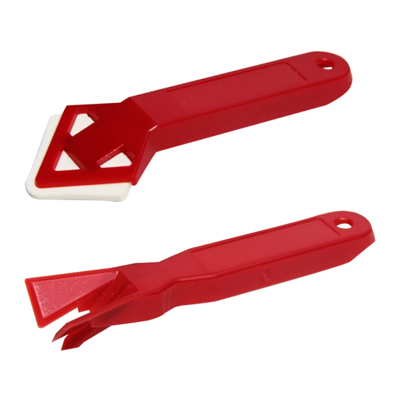 Plastic negative angle scraper glass shovel angle scraper blade removal of residual glue