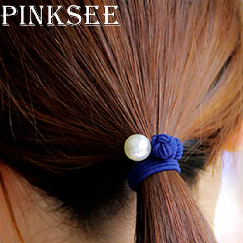 Эластичные резинки для волос PINKSEE женские девочек резинка аксессуары