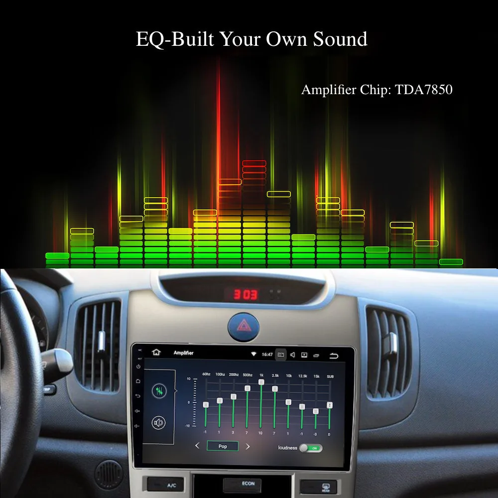 Автомобильный Android GPS Navi для KIA Cerato Naza Forte 2009 2012 Авторадио Навигация головное