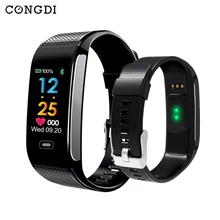 CONGD R18S умный Браслет монитор сердечного ритма IP67 спортивный фитнес-браслет трекер Smartband Bluetooth для Android IOS PK tezer