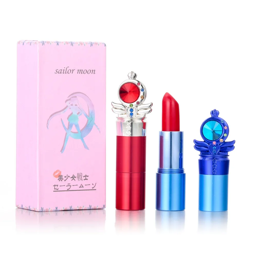 

Sailor Moon 6 Color Moisturizing Smooth Lipsticks Nude Matte Lipstick Matte Lipstick Waterproof Long-lasting Beauty Red Lips