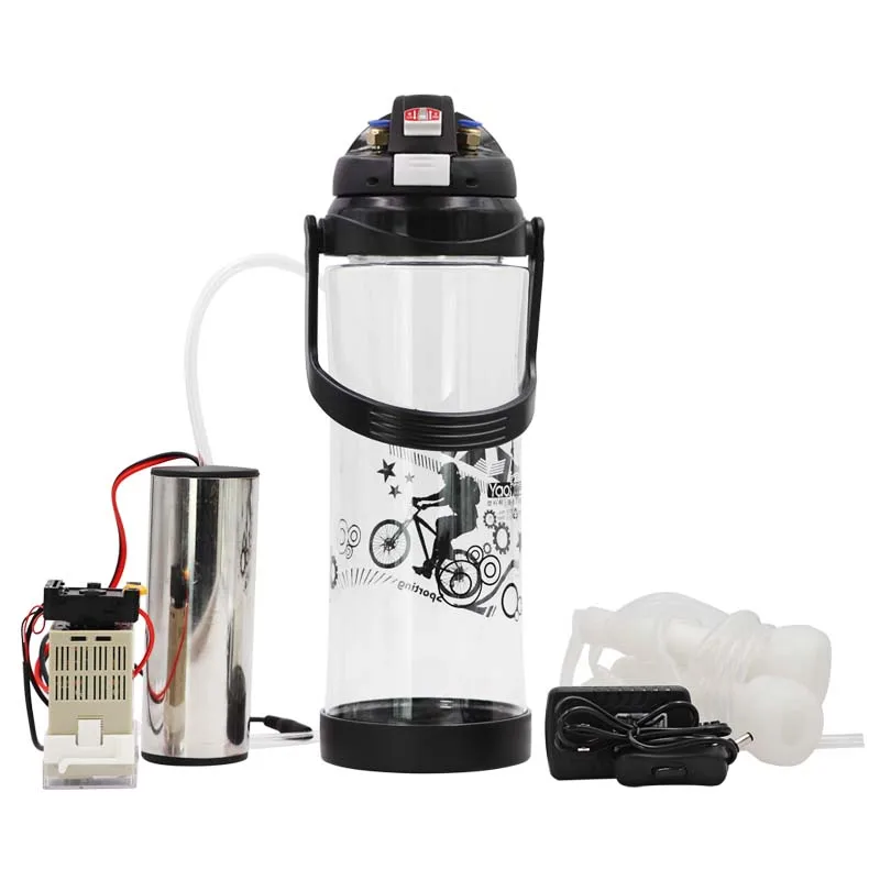 

3L 0.8 Gal Sheep Goat Milking Machine Electric Impulse Double Head Automatic Vacuum Pump Manual Milking Machine