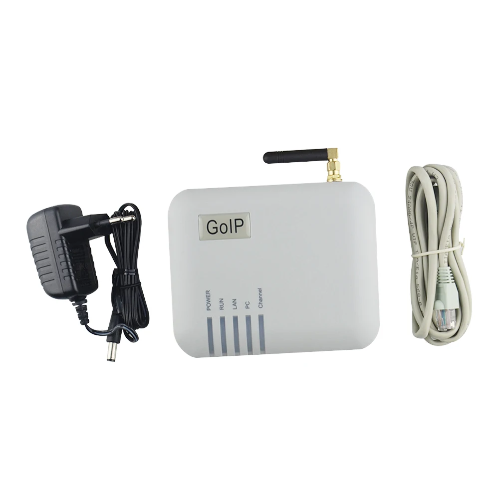 Шлюз GSM GOIP VoIP адаптер GOIP-1 одноканальный GSM шлюз FXS FXO GOIP IP PBX VoIP телефонный адаптер IMEI изменение