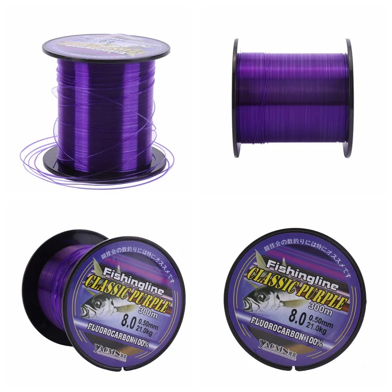 100/150/200/300/500m Fluorocarbon Monofilament Nylon Fishing Line Carp Fishing Main Line With