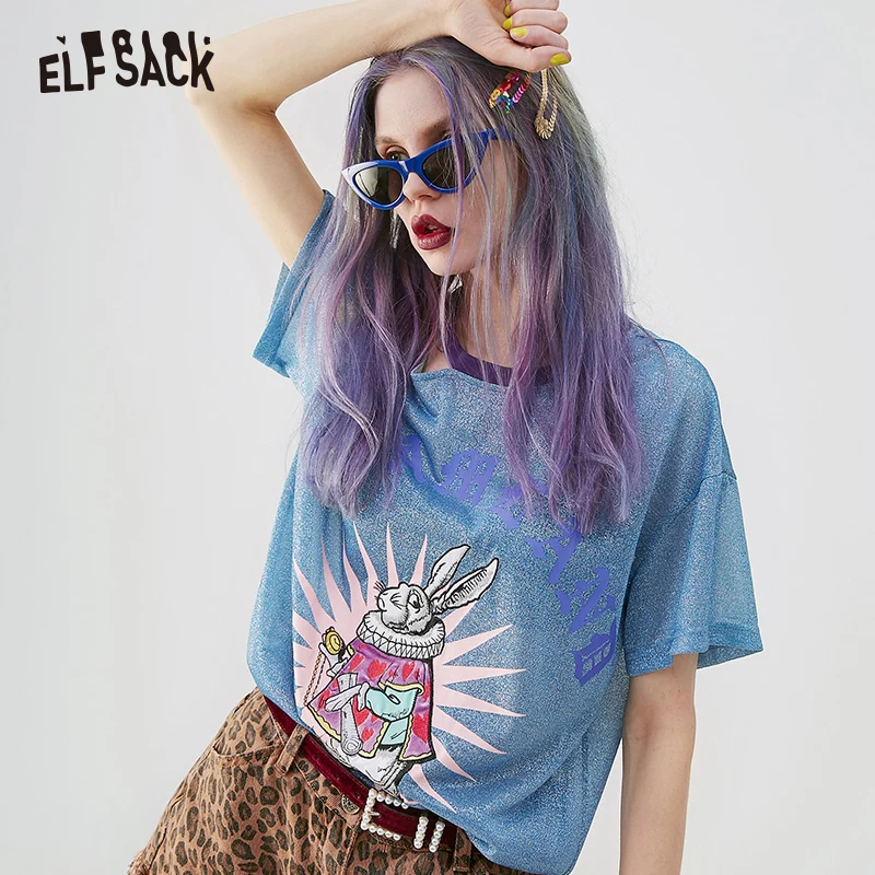 قزم SACK الأزرق بريق النساء تي شيرت 2019 الصيف التطريز س الرقبة عارضة الإناث قمم الشارع الشهير مثير المتضخم امرأة المحملة قزم SACK الأزرق بريق النساء تي شيرت 2019 الصيف التطريز س الرقبة عارضة الإناث قمم الشارع الشهير مثير المتضخم امرأة المحملة