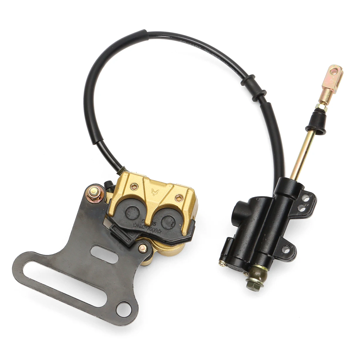 1 Sistema de pinza de freno de disco trasero hidráulico 110 125cc 140cc PIT PRO Dirt Bike 12mm accesorios de frenos de motocicleta