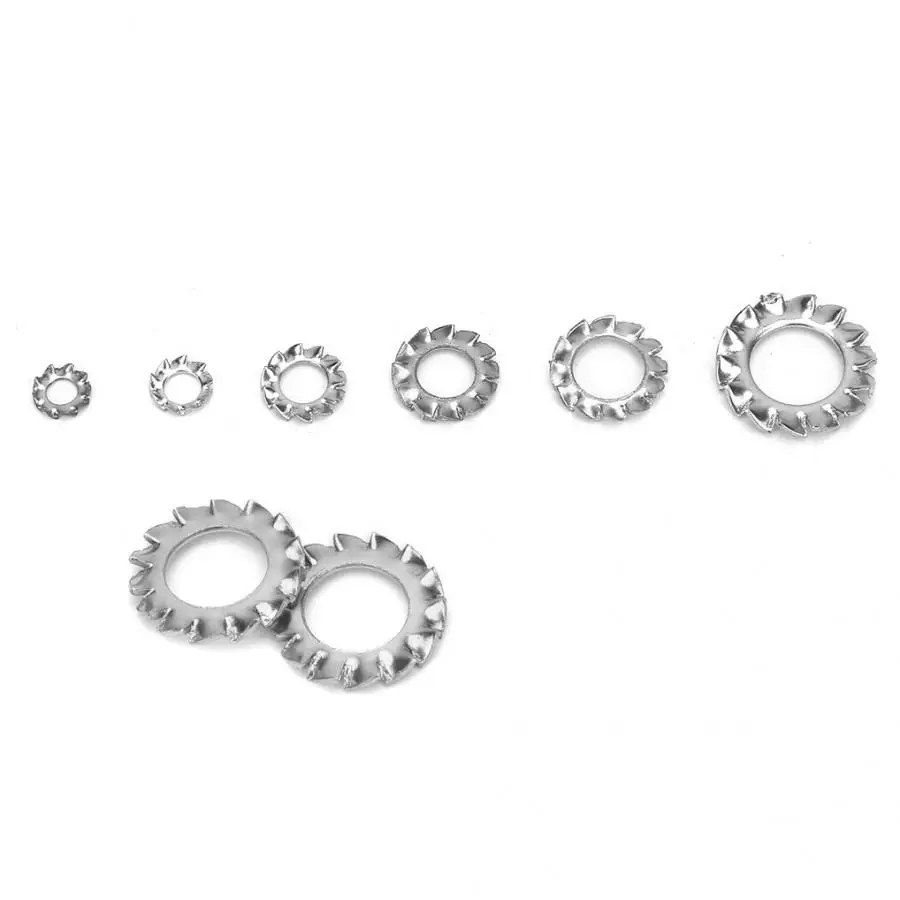 Шайба из нержавеющей стали M2.5/M3/M4/M5/M6/M8 300 шт.|Мойки| |