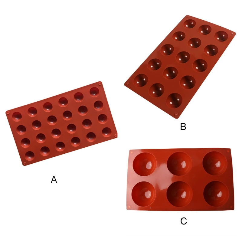 Силиконовый небольшой купол формы шоколадной формы полусфера торт шоколада DIY формы для выпечки