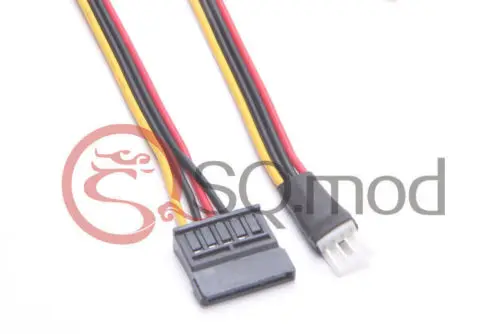 DYKB 4Pin FDD مرن الذكور إلى 15Pin SATA شاحن أنثي تحويل القرص الصلب الطاقة وصلة كابل 4 P إلى 15 P دبوس