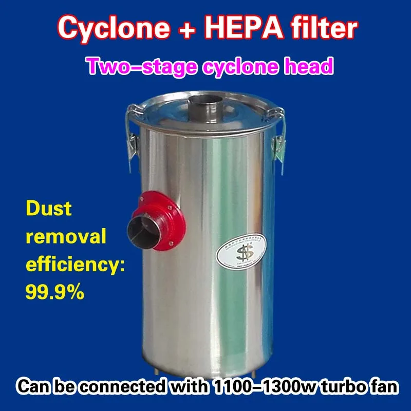 Двухступенчатый циклоновая головка = Циклон + HEPA фильтр (2 шт.)