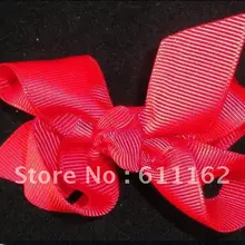 200 шт. для девочек шпилька банты высокое качество 3 ''Детские волосы лук grosgrain ленты банты hairband Красочные KH