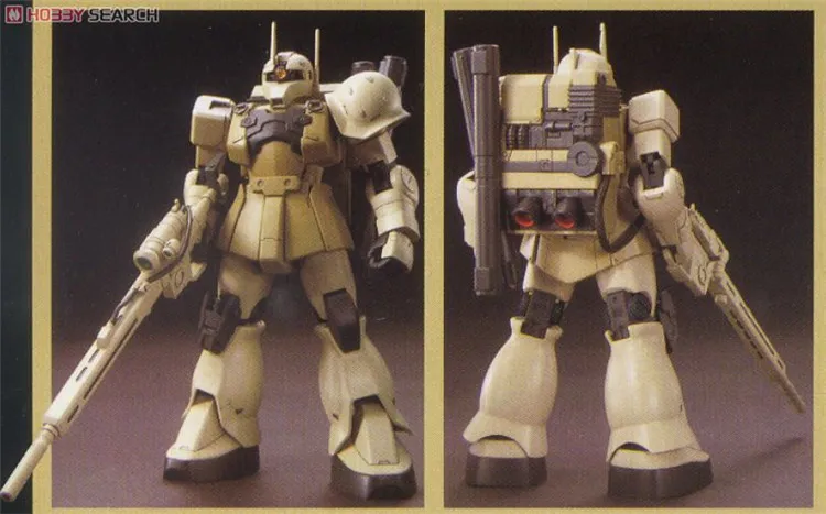 Bandai Gundam 1/144 HGUC MS 05L ZAKU I снайперский тип (YONEM KIRKS CUSTOM) мобильный Костюм Фигурки