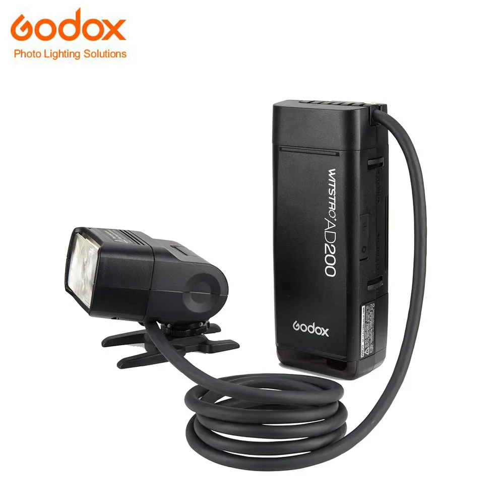 Комплект Godox AD200 200WS 2 4G TTL карманная вспышка стробоскоп 1/8000 HSS беспроводная