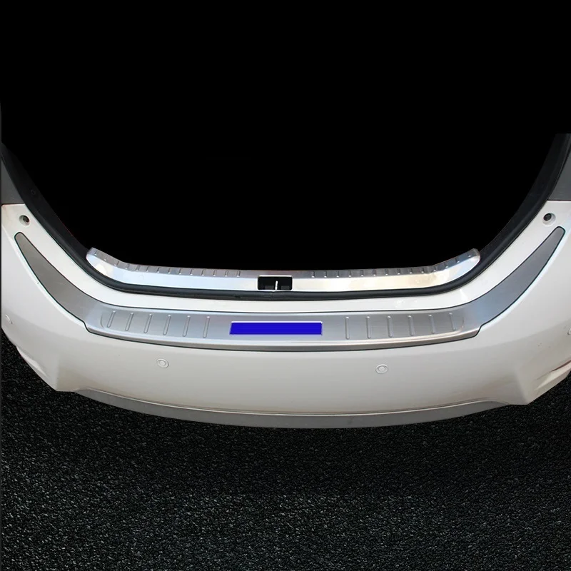 

Car Modified Auto Trunk Bumper Rear Panels Exterior Fashion Protecter Mouldings Sticker Strip 14 15 16 17 18 FOR Toyota Corolla