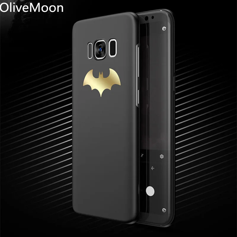 S10E S10 Lite Bat Symbol Hard Case For Samsung Galaxy Note 10 9 8 S8 S9 Plus Cases Ultra-thin Slim Phone Full Back Cover | Мобильные