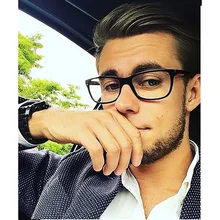 Модные женские очки, оправа для мужчин, черная оправа для очков, винтажные Квадратные прозрачные линзы, очки, оптическая оправа для очков