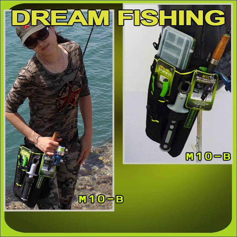 Dream Fishing 19*6*33 см многофункциональная 1200D Водонепроницаемая поясная сумка с коробкой 21*10,7*4,2 см рыболовные снасти рыболовные аксессуары сумка