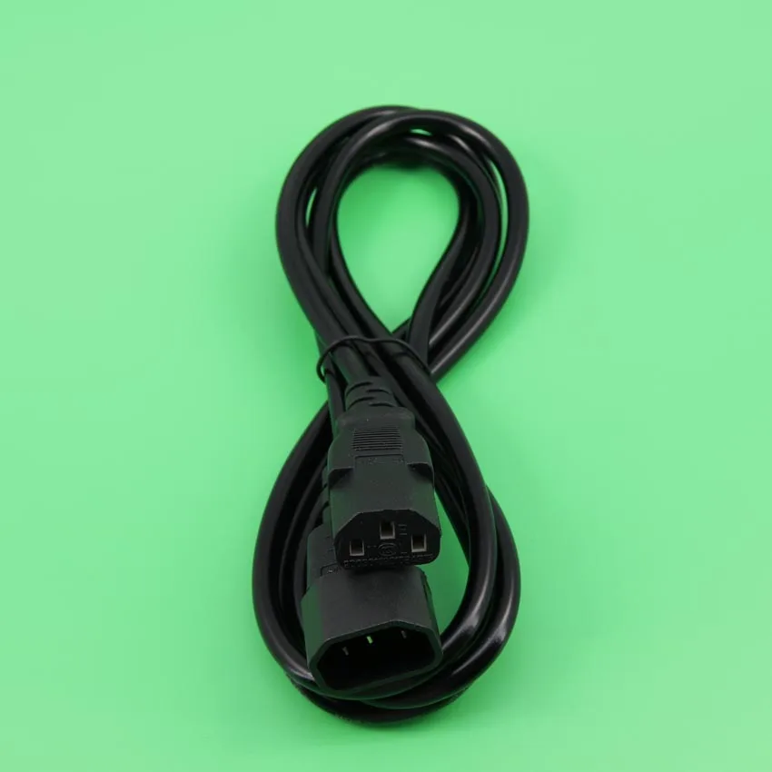 YuXi IEC 320 C14 Male to C13 Female Cord, C13 to C14 Dual Down Angle Right Angle Power Cable About