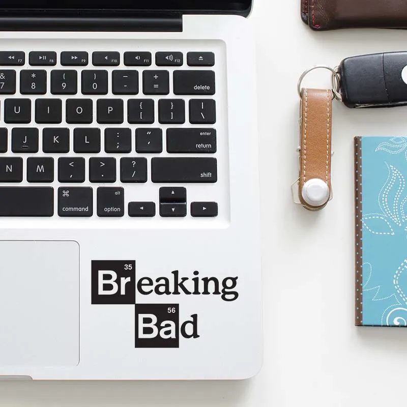 Bad Breaking Logo Laptop Decal Trackpad Sticker for font b Apple b font font b Macbook
