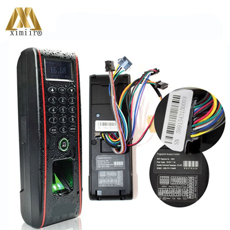 

Biometric TF1700 door access controlAnd IP65 waterproof fingerprint access control Communication RS485, TCP/IP,USB
