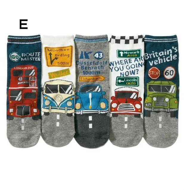 Новые хлопковые носки унисекс для детей от 4 до 7 лет носки до середины икры для мальчиков и девочек 10 пар/партия, Разноцветные носки для малышей - Цвет: 1