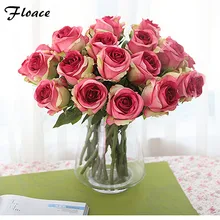 12 PCS Artificial Flowers For Home Decoration Roses
