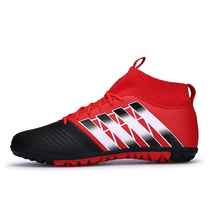 Профессиональные футбольные бутсы ADIZERO 5-STAR 7,0 SK MD 360 FG Flywire, футбольные бутсы для мужчин и женщин, тренировочные кроссовки для взрослых и детей - Цвет: Красный