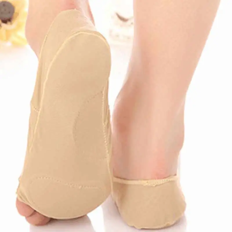 1Pair Multifunction Anti Slip Health Five Toe Sock Invisible Arch