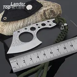 Портативный выживания топор кемпинг выживания топор тактический нож обороны Охота S мачете карманный мини EDC инструменты туристический